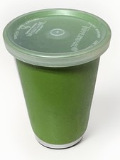 VTG Avocado Green Tupperware G 109-31 Kids Plastic Tumbler Cup USA W/ Small Lid
