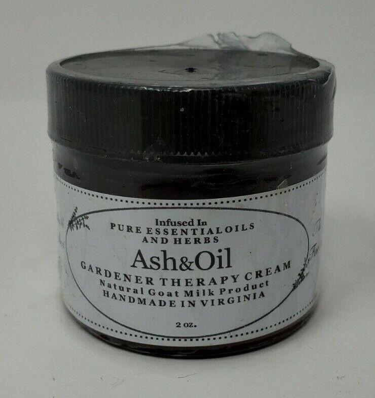 Ash & Oil Gardener Therapy Cream Sealed 2 oz Jar Hand Creme | eBay