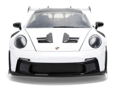 PORSCHE 911 GT3 RS (992) #12 WHITE 1/24 DIECAST MODEL CAR BY JADA