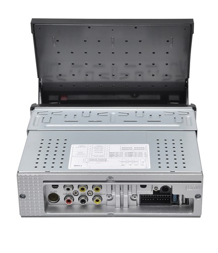 Radio estéreo para coche de 7"" 1 Din individual pantalla táctil abatible automática FM + cámara - Imagen 13 de 15