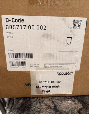 Duravit D Code Sink