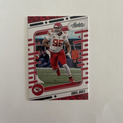 2024 Panini Absolute Base Black Chris Jones Kansas City Chiefs #52