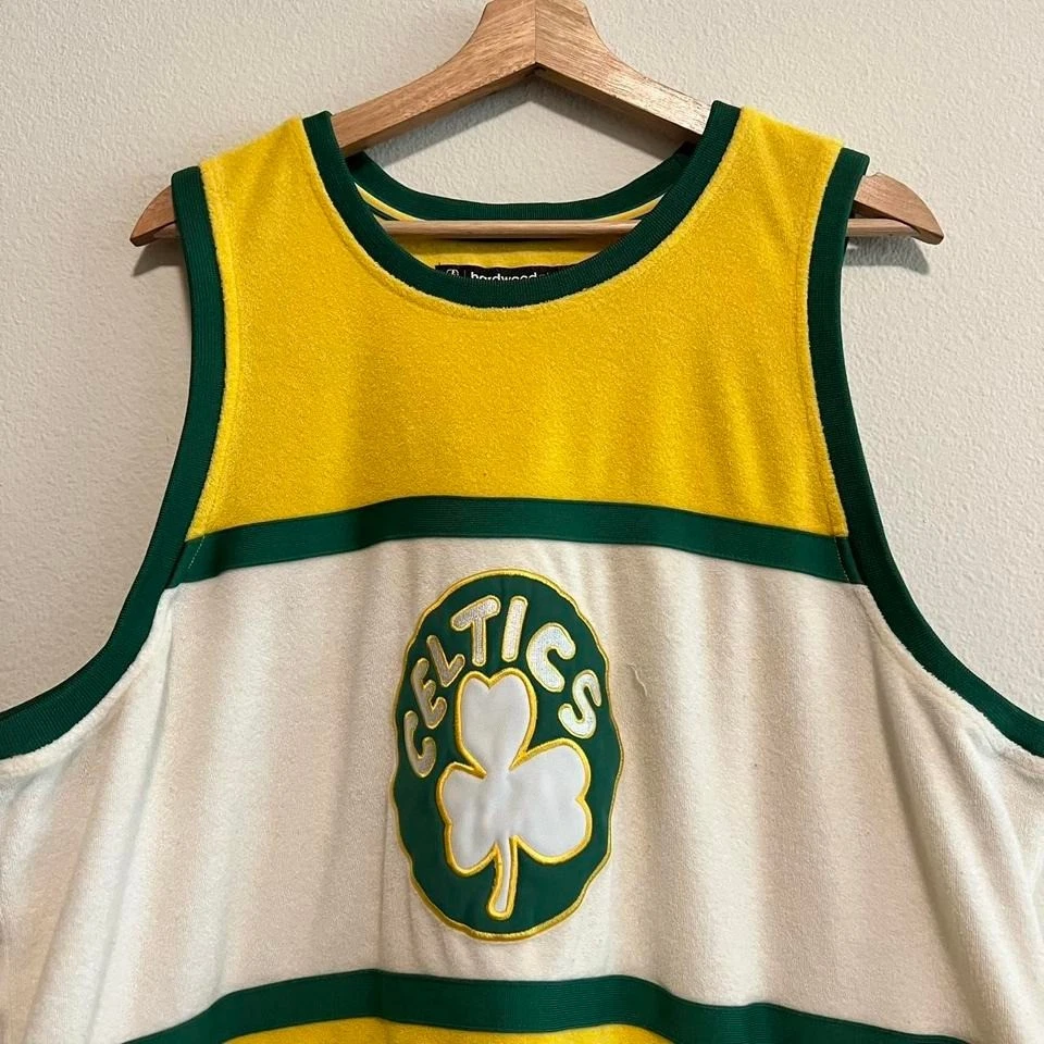 复古波士顿凯尔特人队硬木经典特里布球衣保罗皮尔斯 2000 年代 L — 第 2/4 张图片
