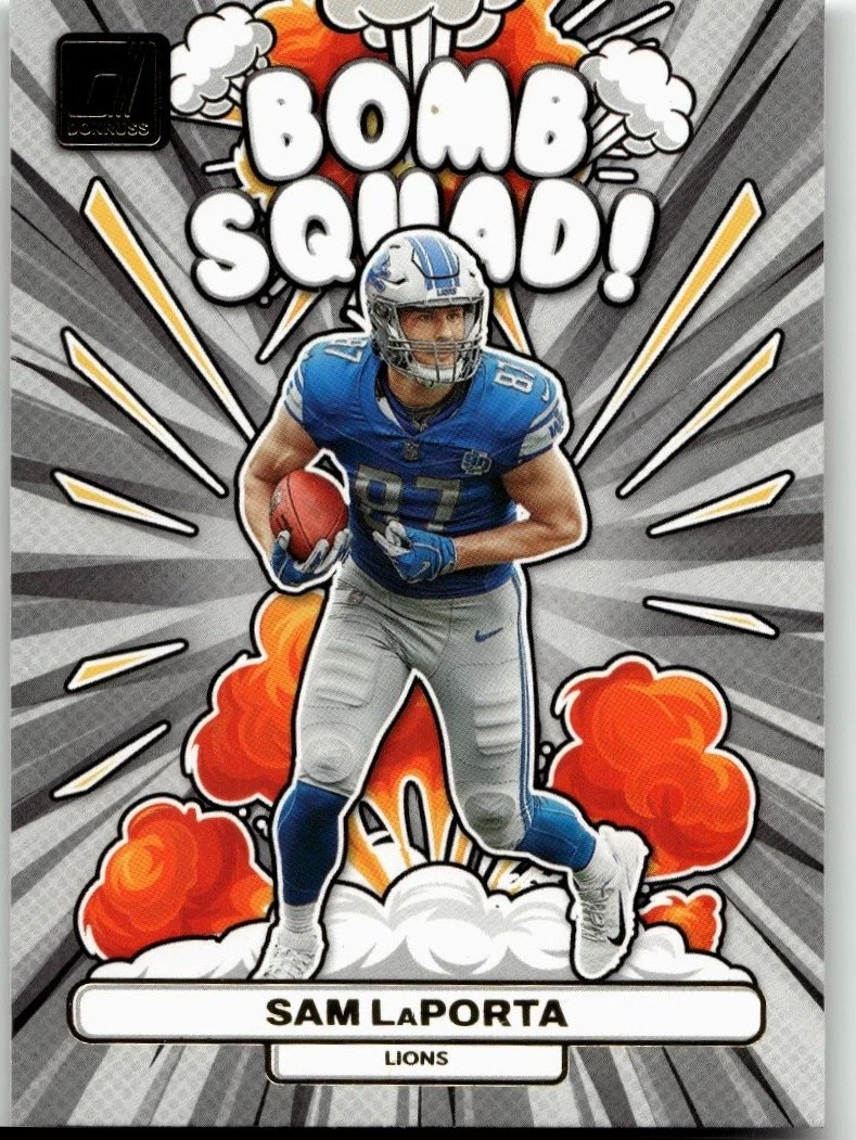 2023 Panini Donruss - Bomb Squad Sam LaPorta #BS-28 (RC) for sale