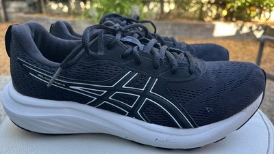 ASICS Gel Contend 9 Women s Size 9 Black Running Walking Shoes Pre-Owned