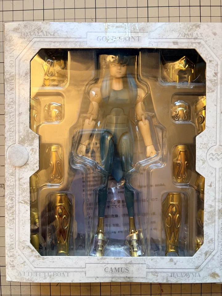 Bandai Saint Seiya Myth Cloth Gold Aquarius Camus NOT EX ver UK Seller Vintage - Image 3 of 4