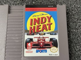 Indy Heat NES Nintendo cartuccia autentica testata da collezione custodia plastica