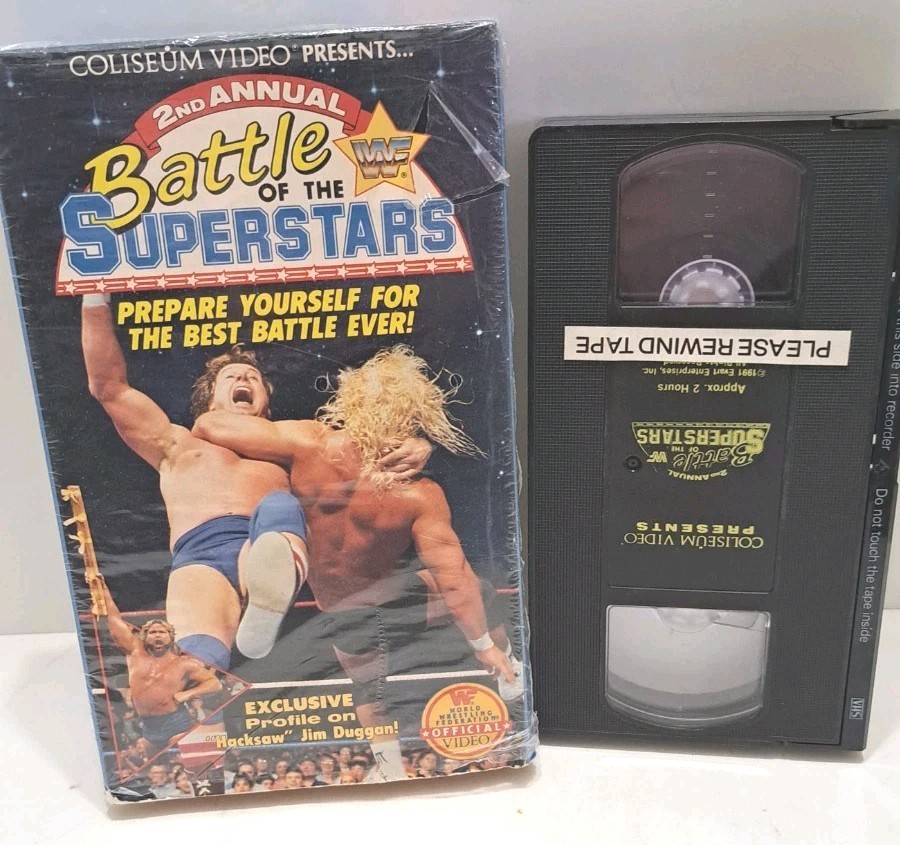 wwf vhs dvd セット WWF 2nd Annual Battle of the WWF Superstars VHS Coliseum Video WWE