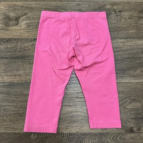 Wonder Nation Little Girls Cotton & Spandex Hot Pink Capri Leggings Size S 6/6X - Picture 2 of 3