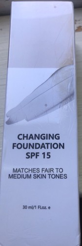 Changing Foundation SPF 15 Fair To Medium- Free Shipping!! - Picture 3 of 4