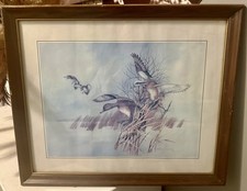 framed art print by artist Charles E. Murphy, dated 1985, 