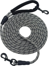 Long Dog Leash, 10/15/20/30/50FT Dog Training Leash with Soft Handle, Reflective