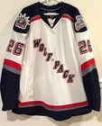 GAME WORN  HARTFORD  WOLFPACK   AHL PRO HOCKEY JERSEY      SZ.58 +