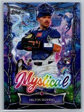 2025 Topps Update Series Dalton Rushing #MYS-13 Mystical Insert (RC) Dodgers MLB