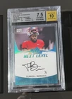 2020 Sage Hit TERRELL BURGESS RC SSP Blue Ice One of 1/1 Auto Rookie BGS 7.5/10