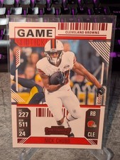 Nick Chubb 2024 Panini Contenders Red Cleveland Browns