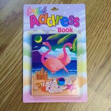 SEALED 90 s Lisa Frank The Flamingos Address Book DEADSTOCK Vintage Y2K