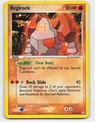 Regirock 28/110 EX Holon Phantoms