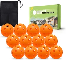 Golf Practice Balls Plastic Colored Value 12/24/36/50 Pack, Limited Flight Sport