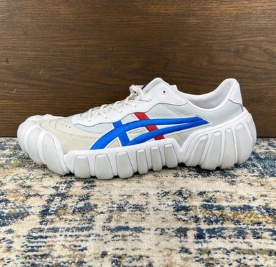 NWT ASICS Onitsuka Tiger Dentigre LS White Red Blue Mens Size 13 Brand New