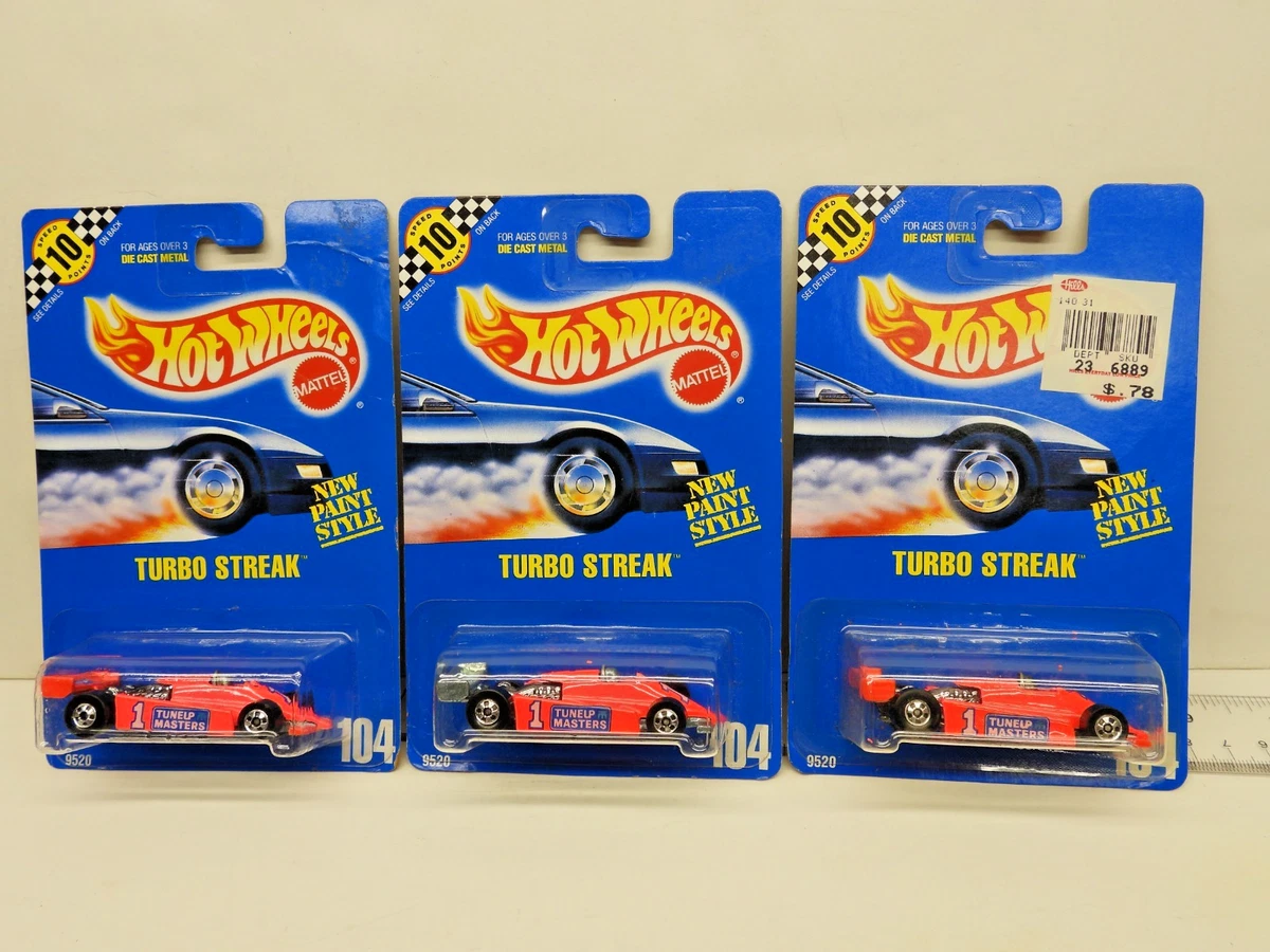 Red 1990 Vehicle Year Vintage Manufacture Diecast Cars, Trucks