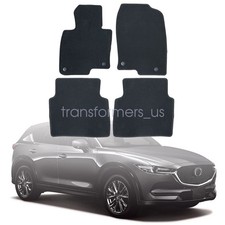 Alfombrillas de terciopelo delanteras y traseras de repuesto para Mazda CX5 CX-5 2017-2025
