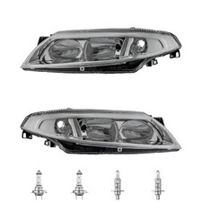Halogen Scheinwerfer Set H1 für Renault Laguna II Grandtour inklusive Lampen