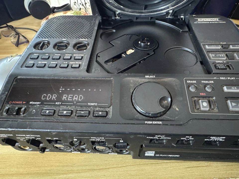 Super-Scope PSD300 Music Practice CD & CDR Music Practice System WORKS - Image 4 of 4