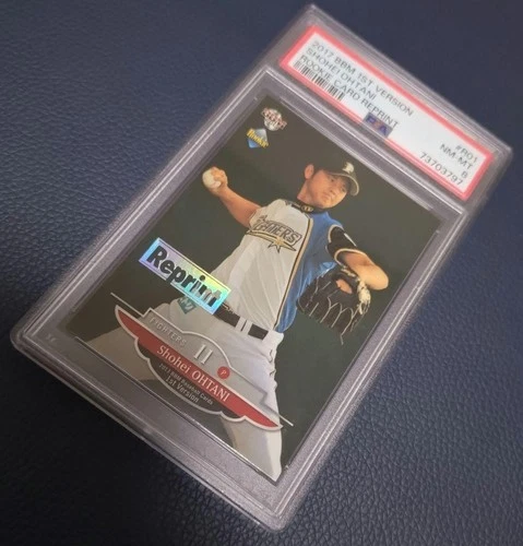 [PSA 8] 2013 BBM Shohei Ohtani R01 RC Rookie Reprint 1st Version NM-MT NPB Japan