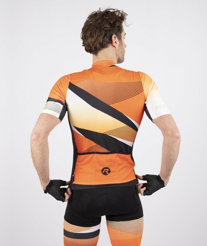 ROGELLI ARTE FAHRRADTRIKOT KURZARM ORANGE/SCHWARZ/WEISS - Bild 5 von 5