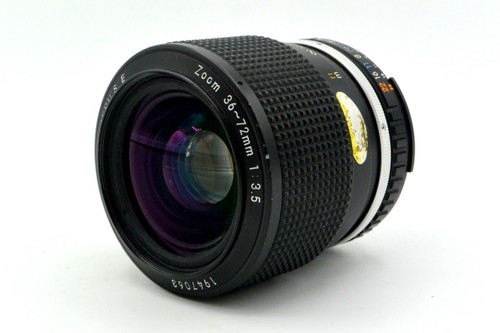 Nikon 36-72mm f/3.5 series E Manual Focus AIS Zoom Lens - Very Good