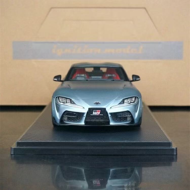 RARE* Ignition Model 1/18 Toyota GR Supra RZ (A90) Matte Gray
