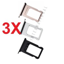 Lot of 3 iPhone 8 Sim Card Tray Socket Slot Holder iPhone 8 Plus Sim Card Tray