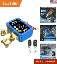 Kill Switch for Car, Remote Battery Disconnect Switch 12V 240A, Car Battery K...