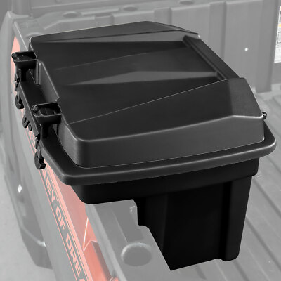 UTV Storage Box Cargo Bed Bin 2016-2024 For Polaris Ranger 500/570/700 ...