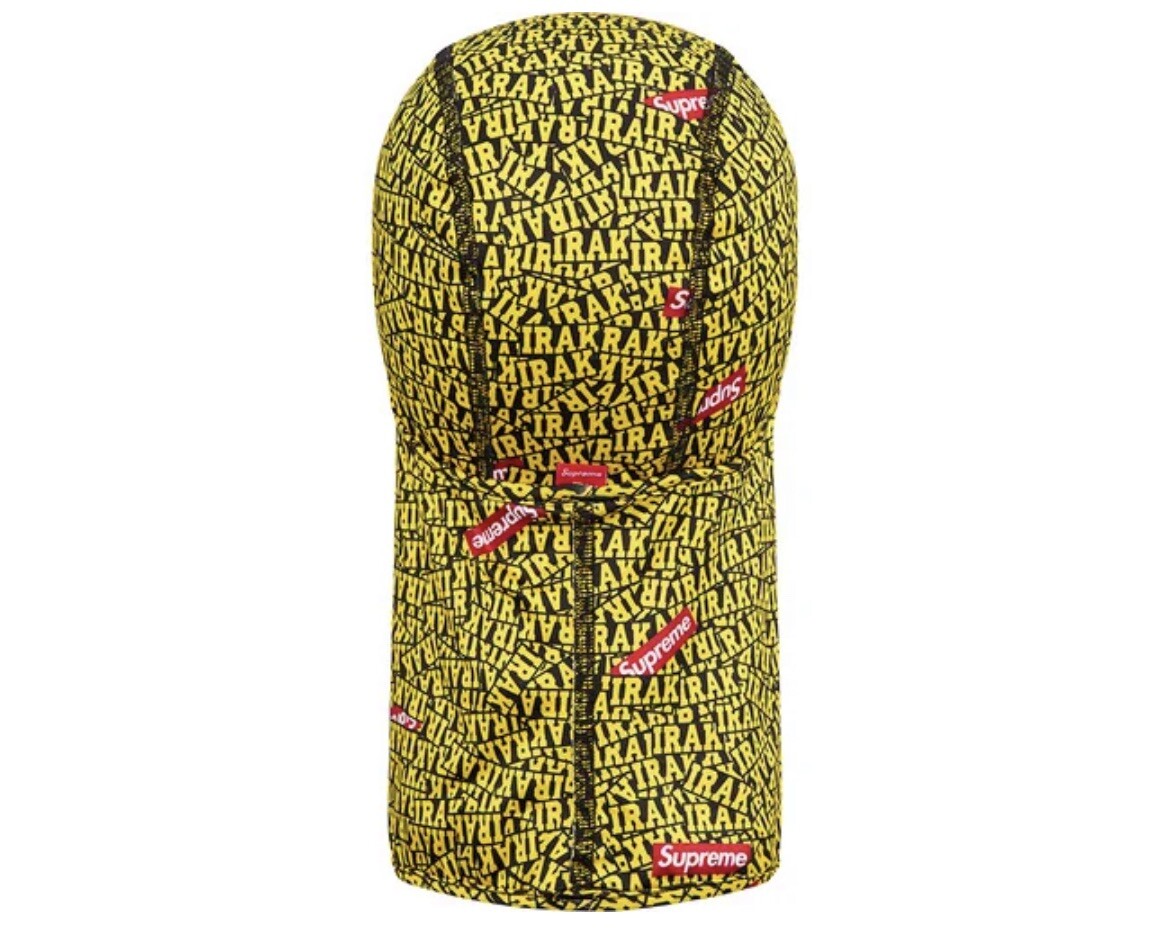 Supreme IRAK Lightweight Balaclava FW21 ORDER CONFIRMED | eBay