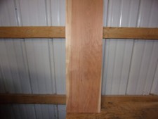 1 PC CHERRY WOOD LUMBER KILN DRIED 33 1/8" X 10 3/8" X 15/16" LOT 95F WIDE CLEAR