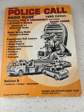 Police Call Radio Guide 1995 Radio Shack Edition Volume 5