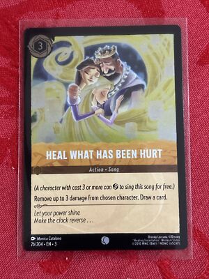 FOIL Disney Lorcana: Into The Inklands - Heal What Has Been Hurt