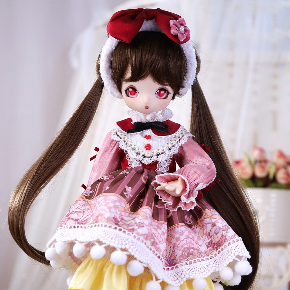 るるページ✨S BJD Anime Style 16 Inch Jointed Doll Full Set Includes
