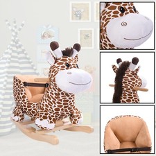 Plüsch Giraffe Schaukeltier Babyschaukel Spielzeug Kinderschaukel