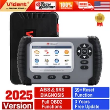 2025 Vident iAuto702Pro ABS SRS Car OBD2 Scanner Bidirectional Diagnostic Tool