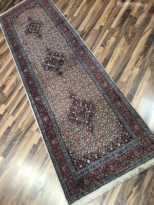   Mud | 87 x 288 | Handgeknüpft | Orientteppich | Carpet | Rug  