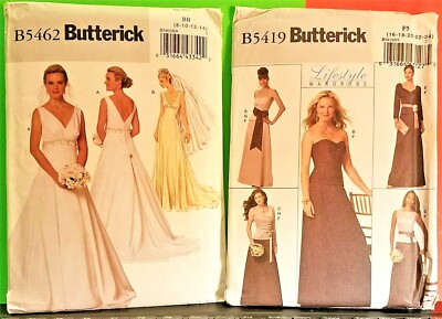butterick prom dress patterns Butterick Sewing Pattern B5779 Misses' Bridal Dress