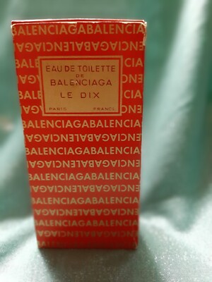 LE DIX EAU DE TOILETTE DE BALENCIAGA 2150 8 OZ FL VINTAGE FRANKREICH PARIS