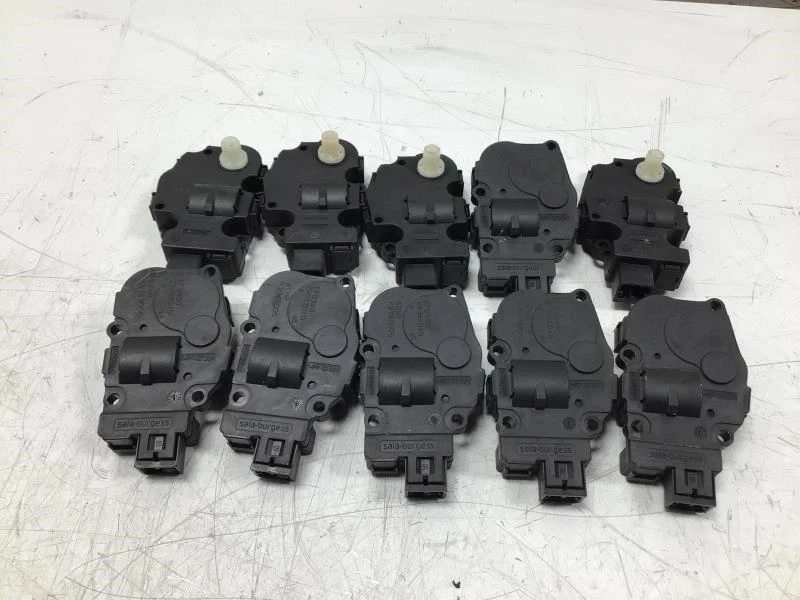 AUDI Q5 2011 CLIMATIZADOR AIRE ACONDICIONADO ALETA ACTUADOR CONJUNTO DE 8 OEM+ Foto 4 de 4