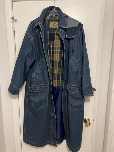 Long Duster Denim Jean Coat 