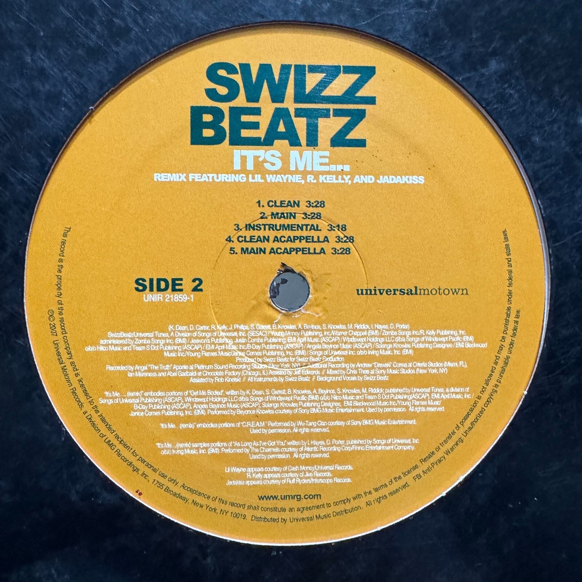 SWIZZ BEATZ - MONEY IN THE BANK / IT'S ME (REMIX) (12