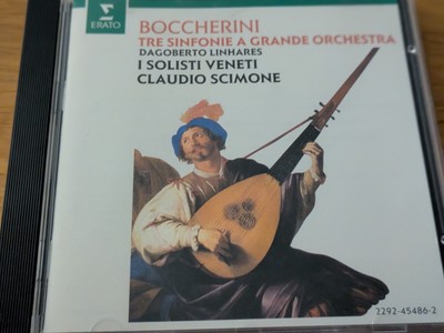 Boccherini Tre Sinfonie  a grande Orchestra Dagoberto Linhares I solisti veneti