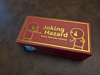 Cyanide & Happiness Joking Hazard Kickstarter ''Red Box'' party game